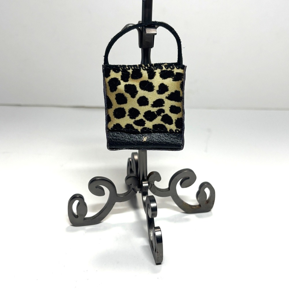 1:6‎ Artisian OOAK Miniature Doll Tote Kids Leopard Print Animal Print Designer